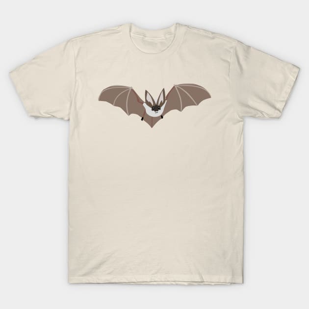 Cute Kawaii Bat Flying animal T-Shirt by Cute Tees Kawaii